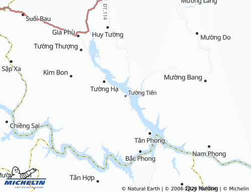 MICHELIN Tường Tiến map - ViaMichelin