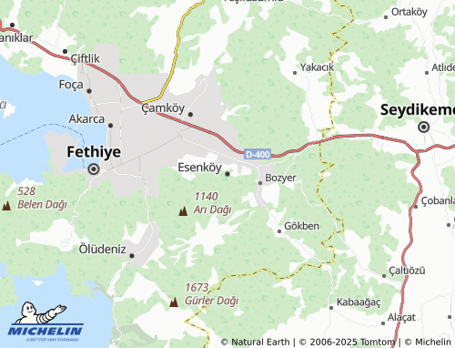 MICHELIN Esenköy map - ViaMichelin