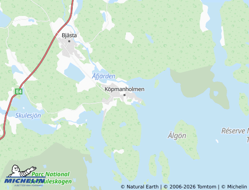 MICHELIN Köpmanholmen map - ViaMichelin