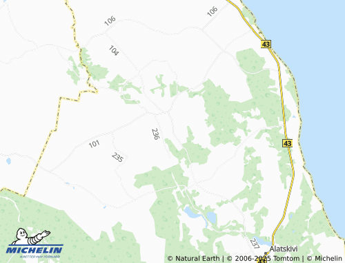 MICHELIN Tagumaa map - ViaMichelin