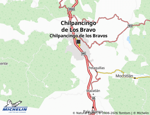 MICHELIN Nueva Imagen map - ViaMichelin
