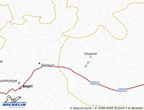 Mappa MICHELIN Bozhüyük - ViaMichelin