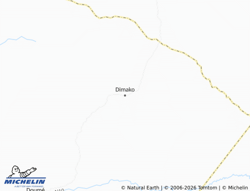 MICHELIN Dimako map - ViaMichelin