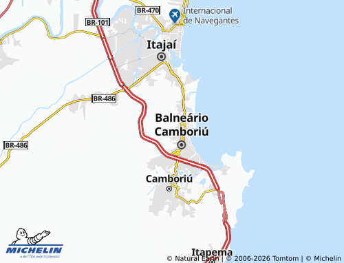 Mapa MICHELIN Das Nações - ViaMichelin