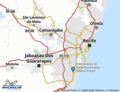 Mappa MICHELIN Cidade Universitária - ViaMichelin