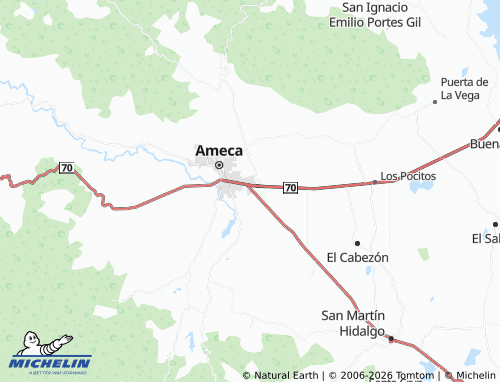 Mapa MICHELIN Azteca - ViaMichelin