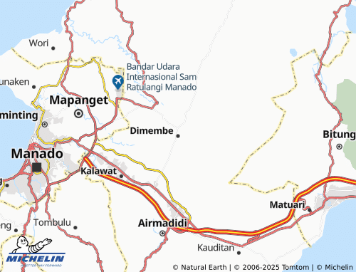 Mappa MICHELIN Dimembe - ViaMichelin