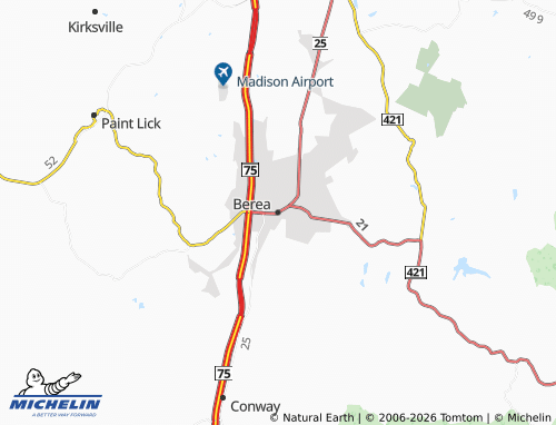Mapa MICHELIN Berea - ViaMichelin