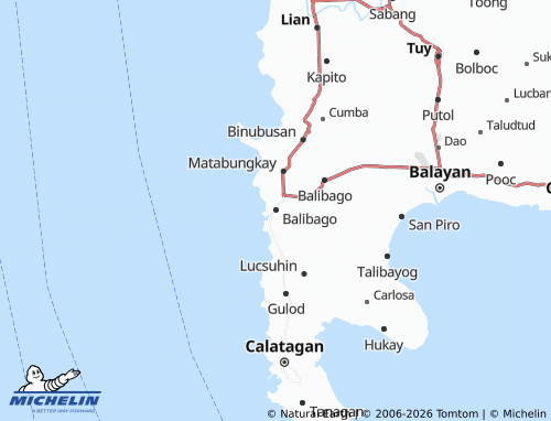 MICHELIN Balibago map - ViaMichelin