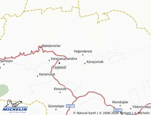 MICHELIN Ortaköy map - ViaMichelin