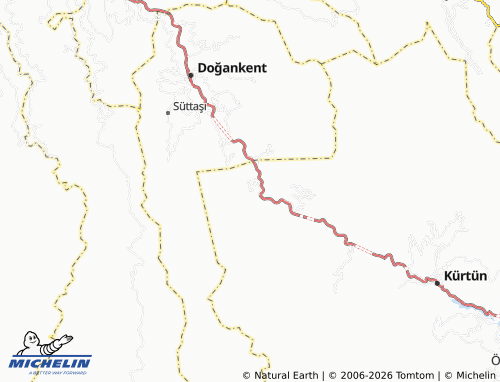 Kaart MICHELIN Üçtaş - ViaMichelin