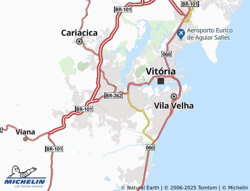 MICHELIN Parque Nacional map - ViaMichelin