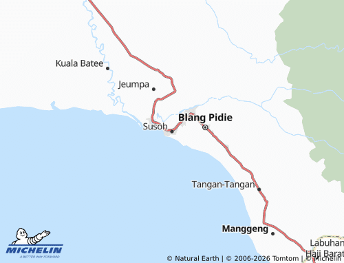 MICHELIN Susoh map - ViaMichelin