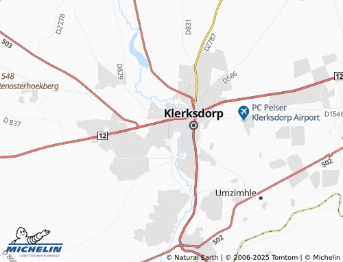 MICHELIN Roosheuwel map - ViaMichelin