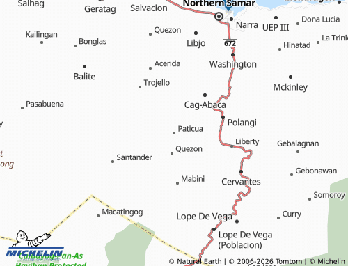 MICHELIN Paticua map - ViaMichelin