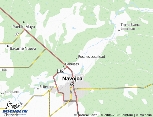 Mapa MICHELIN Rosales Localidad - ViaMichelin