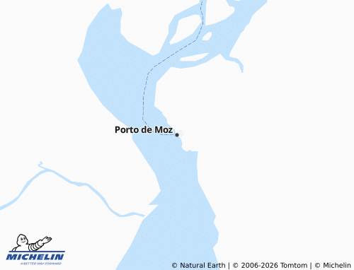 MICHELIN Porto de Moz map - ViaMichelin