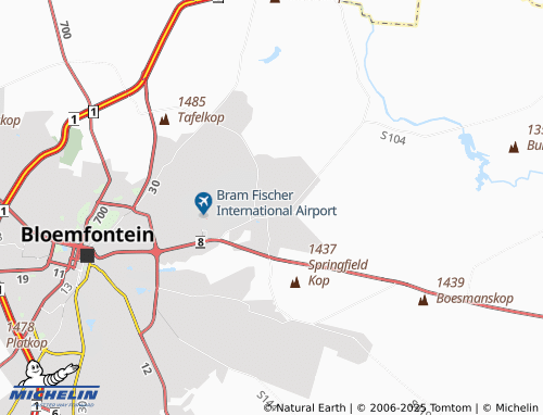 MICHELIN Riverside Agricultural Holdings map - ViaMichelin