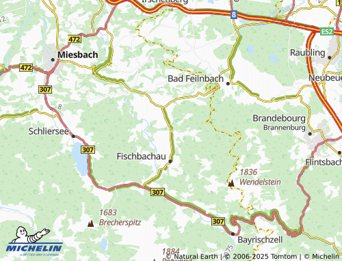 MICHELIN-Landkarte Elbach - ViaMichelin
