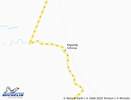MICHELIN Kayyndy map - ViaMichelin