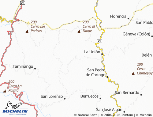 Carte MICHELIN El Carmen - ViaMichelin