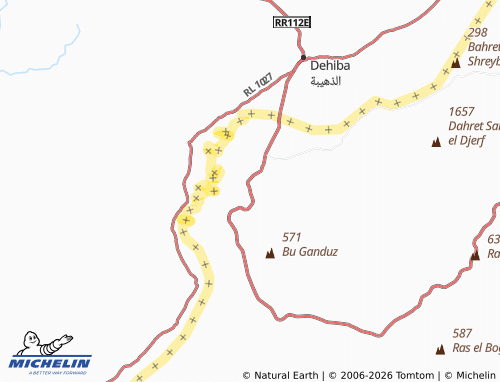 Mapa MICHELIN Gada Abzad - ViaMichelin