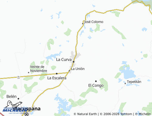 Carte MICHELIN Obrera, Ciudad Pemex - ViaMichelin