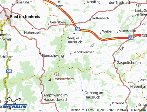 MICHELIN-Landkarte Polzing - ViaMichelin