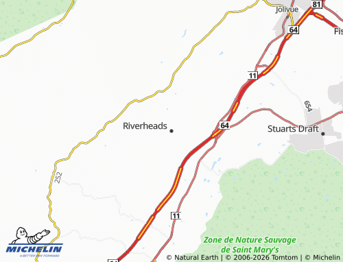 Mappa MICHELIN Riverheads - ViaMichelin