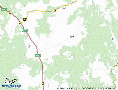 MICHELIN Huuksi map - ViaMichelin