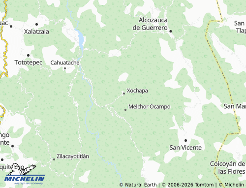 Mappa MICHELIN Río de Las Flores - ViaMichelin