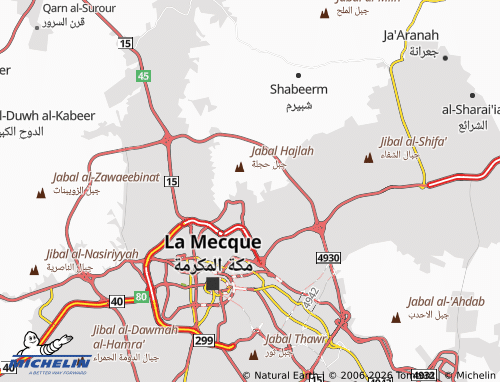 Carte MICHELIN wadi jalil - ViaMichelin