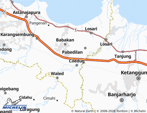 Carte MICHELIN Tenjomaya - ViaMichelin