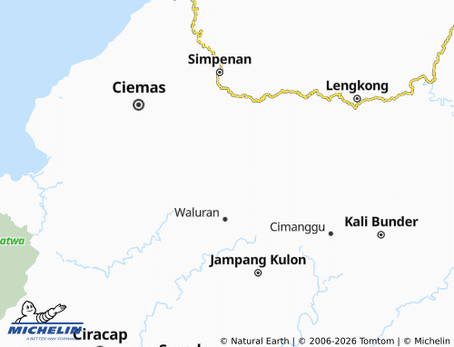 Mapa MICHELIN Waluran Mandiri - ViaMichelin