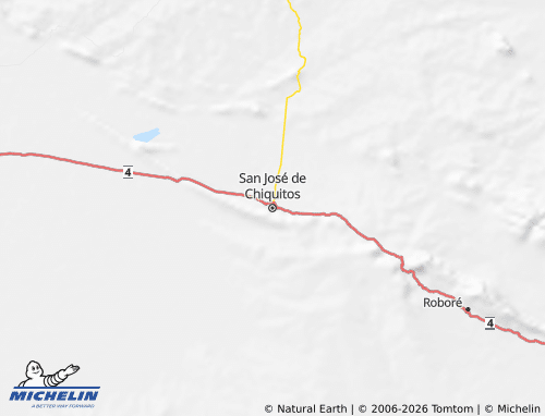 Mapa MICHELIN Chiquitos - ViaMichelin