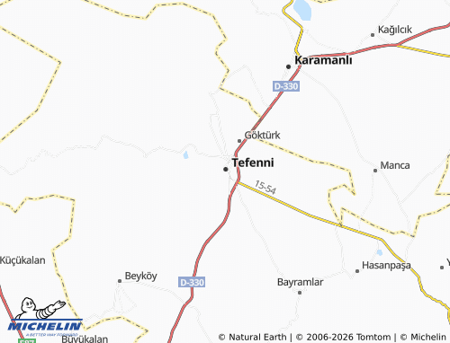 Mappa MICHELIN Eşeler - ViaMichelin