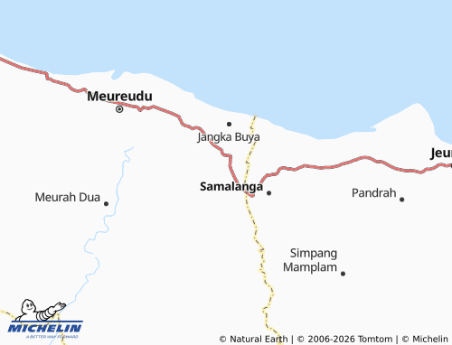 MICHELIN Muko Buloh map - ViaMichelin
