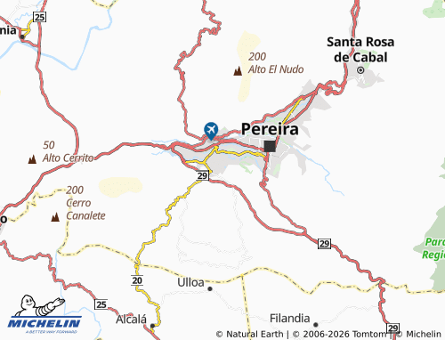 Mappa MICHELIN El Bosque - ViaMichelin