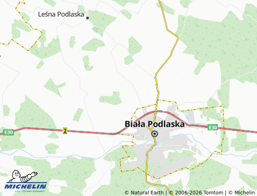 MICHELIN-Landkarte Rakowiska - ViaMichelin