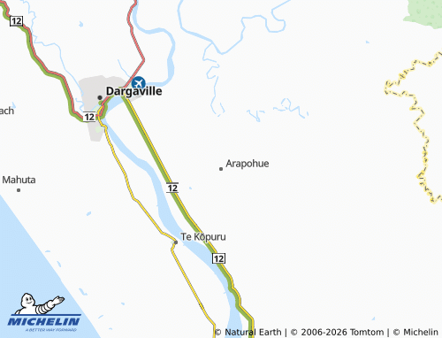 Mapa MICHELIN Arapohue - ViaMichelin