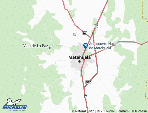MICHELIN Luis N Morones map - ViaMichelin