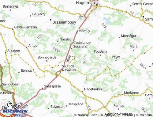 Mapa MICHELIN Beyries - ViaMichelin