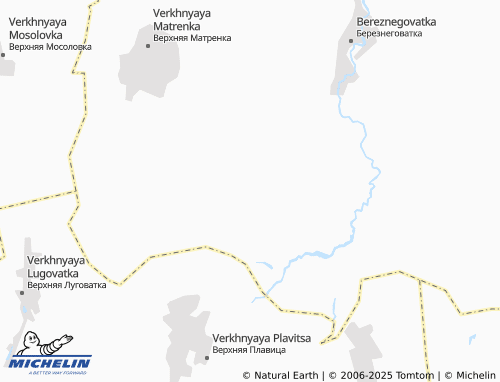 MICHELIN Ploskaya Vershina map - ViaMichelin