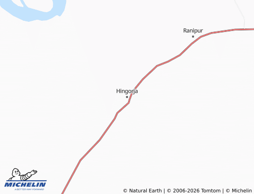 Carte MICHELIN Hingorja - ViaMichelin