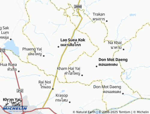 Mappa MICHELIN Nong Bok - ViaMichelin