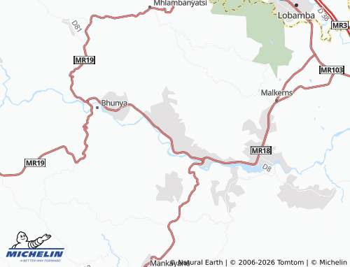 MICHELIN-Landkarte Mabuza - ViaMichelin