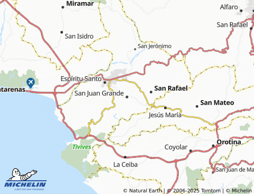 MICHELIN-Landkarte San Juan Grande - ViaMichelin