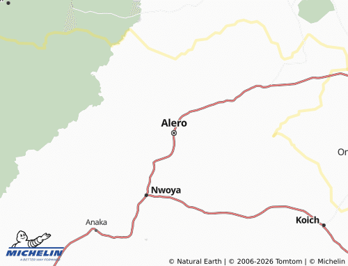 Mappa MICHELIN Alero - ViaMichelin