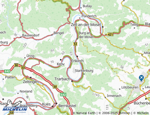 Mapa MICHELIN Kövenig - ViaMichelin