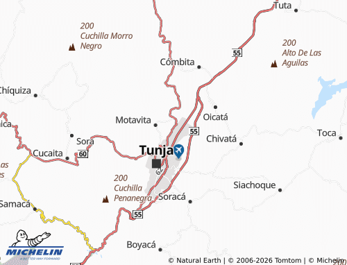 MICHELIN Filadelfia map - ViaMichelin